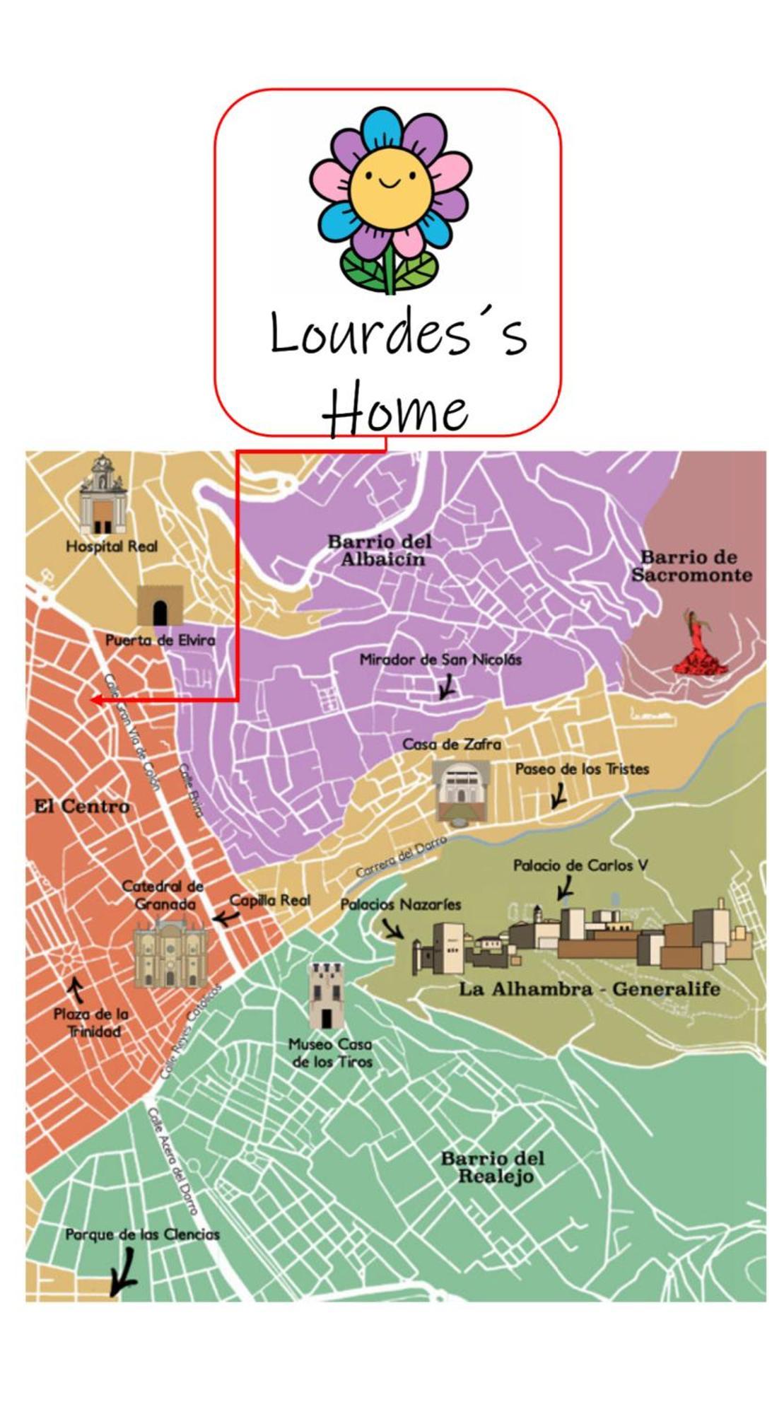Lourdes'S Home กรานาดา ภายนอก รูปภาพ